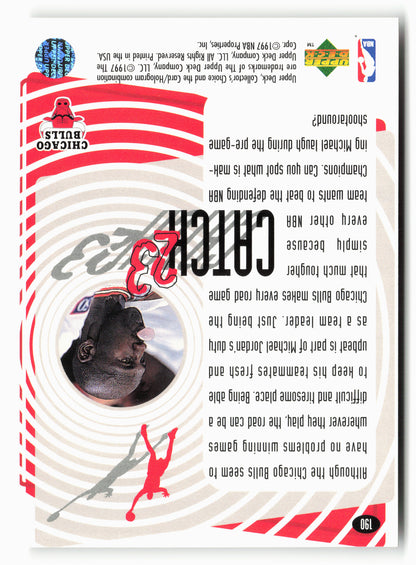 1997-98 Collector's Choice #190 Michael Jordan