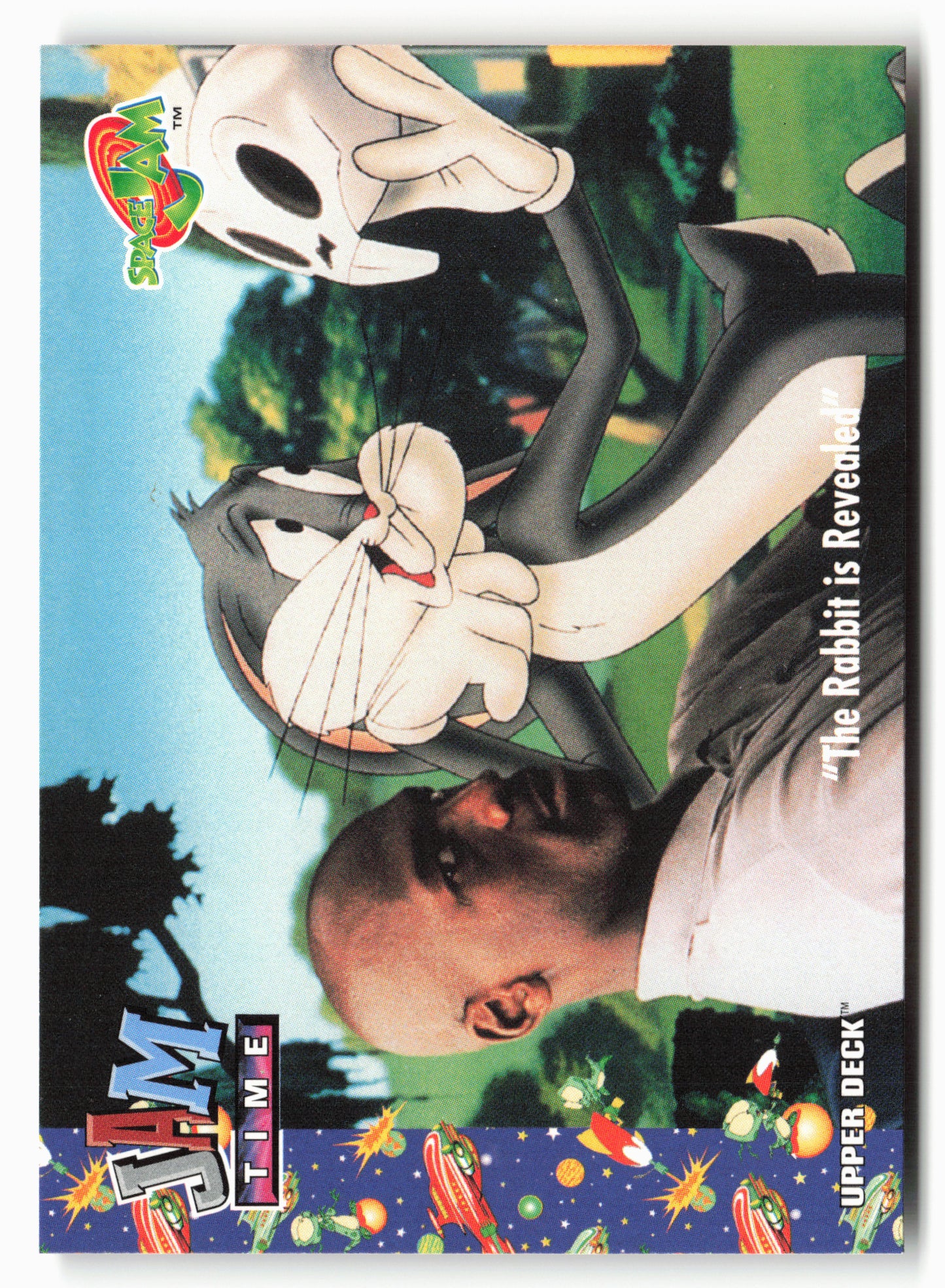 Upper Deck Michael Jordan Space jam The Rabbit is revealed