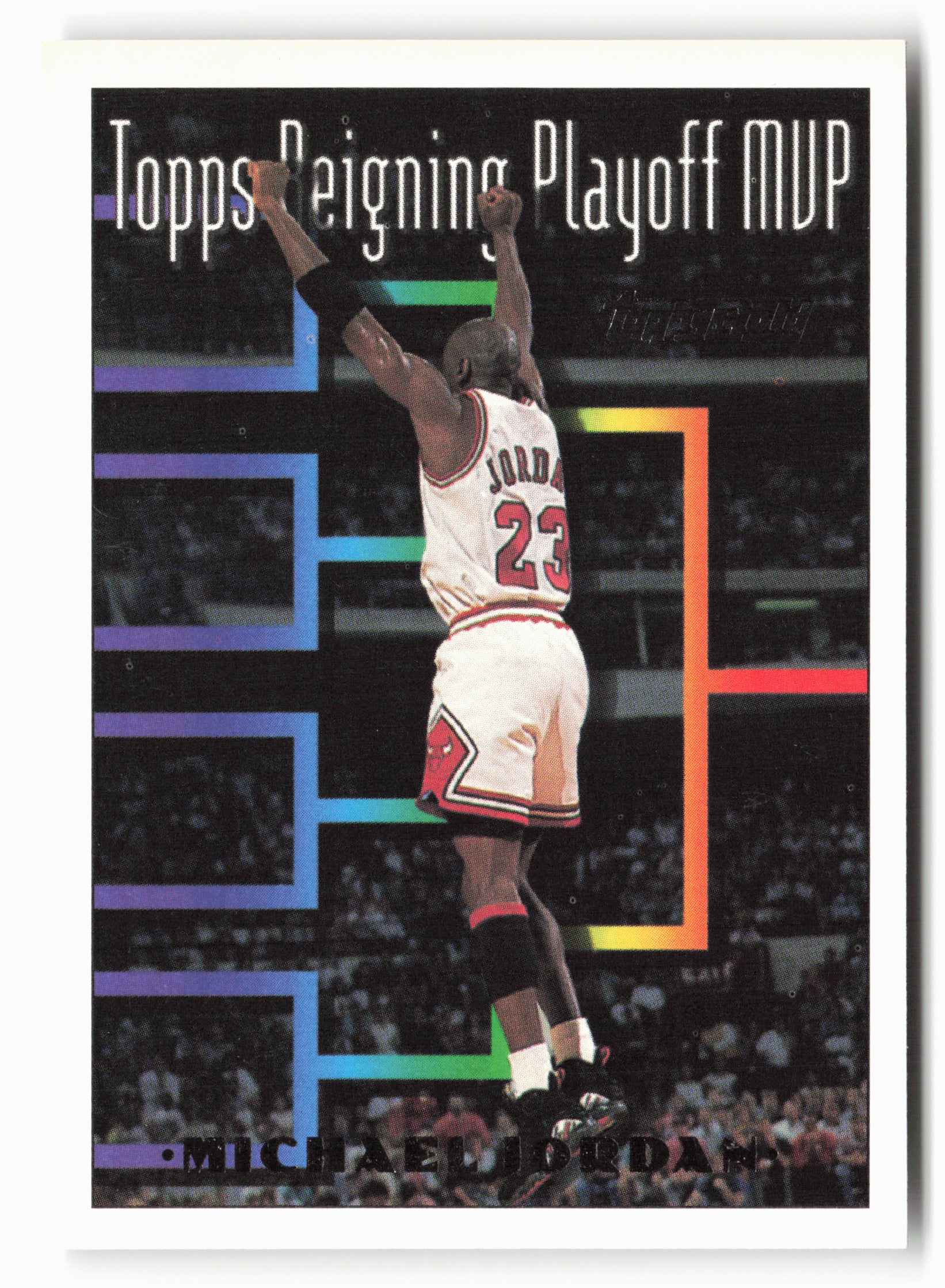 1993-94 Topps #199 Michael Jordan Gold NM