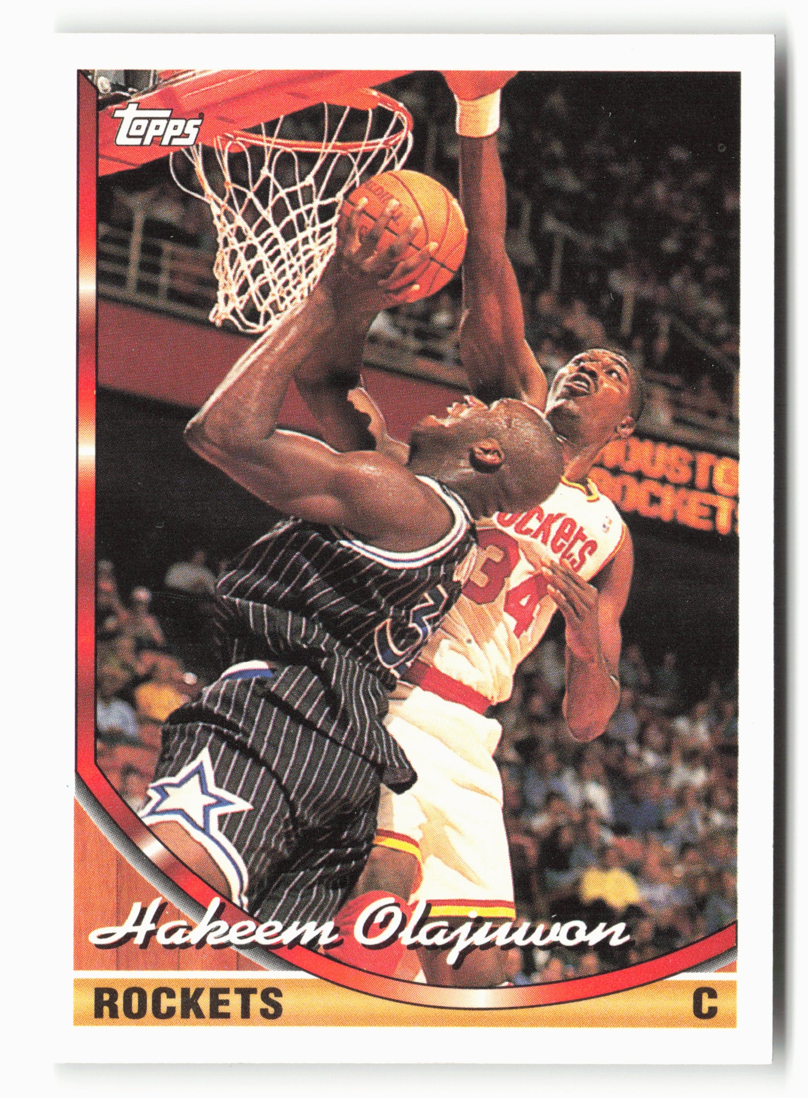 1993-94 Topps #266 Hakeem Olajuwon NM