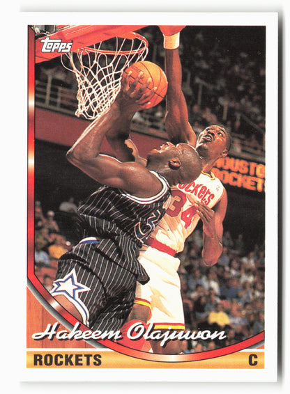 1993-94 Topps #266 Hakeem Olajuwon NM