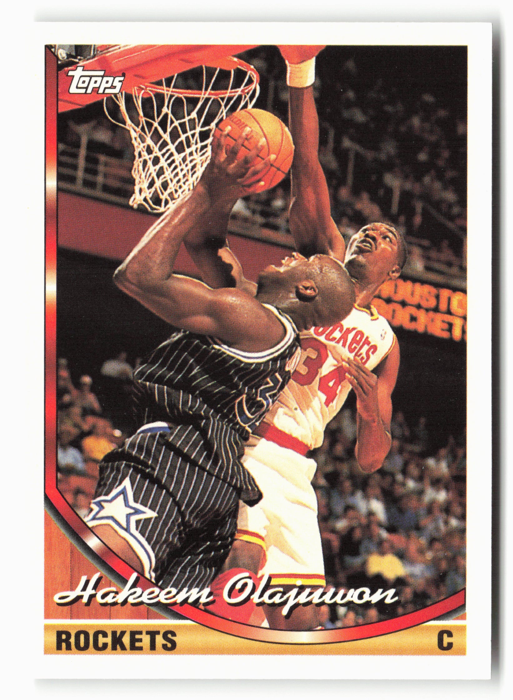1993-94 Topps #266 Hakeem Olajuwon NM 1