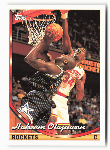 1993-94 Topps #266 Hakeem Olajuwon NM 1
