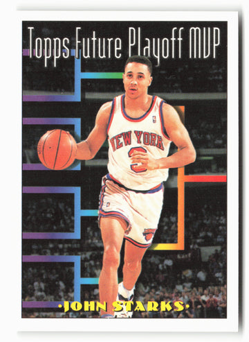 1993-94 Topps #208 John Starks NM 5