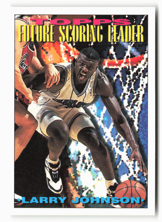 1993-94 Topps #394 Larry Johnson NM 1