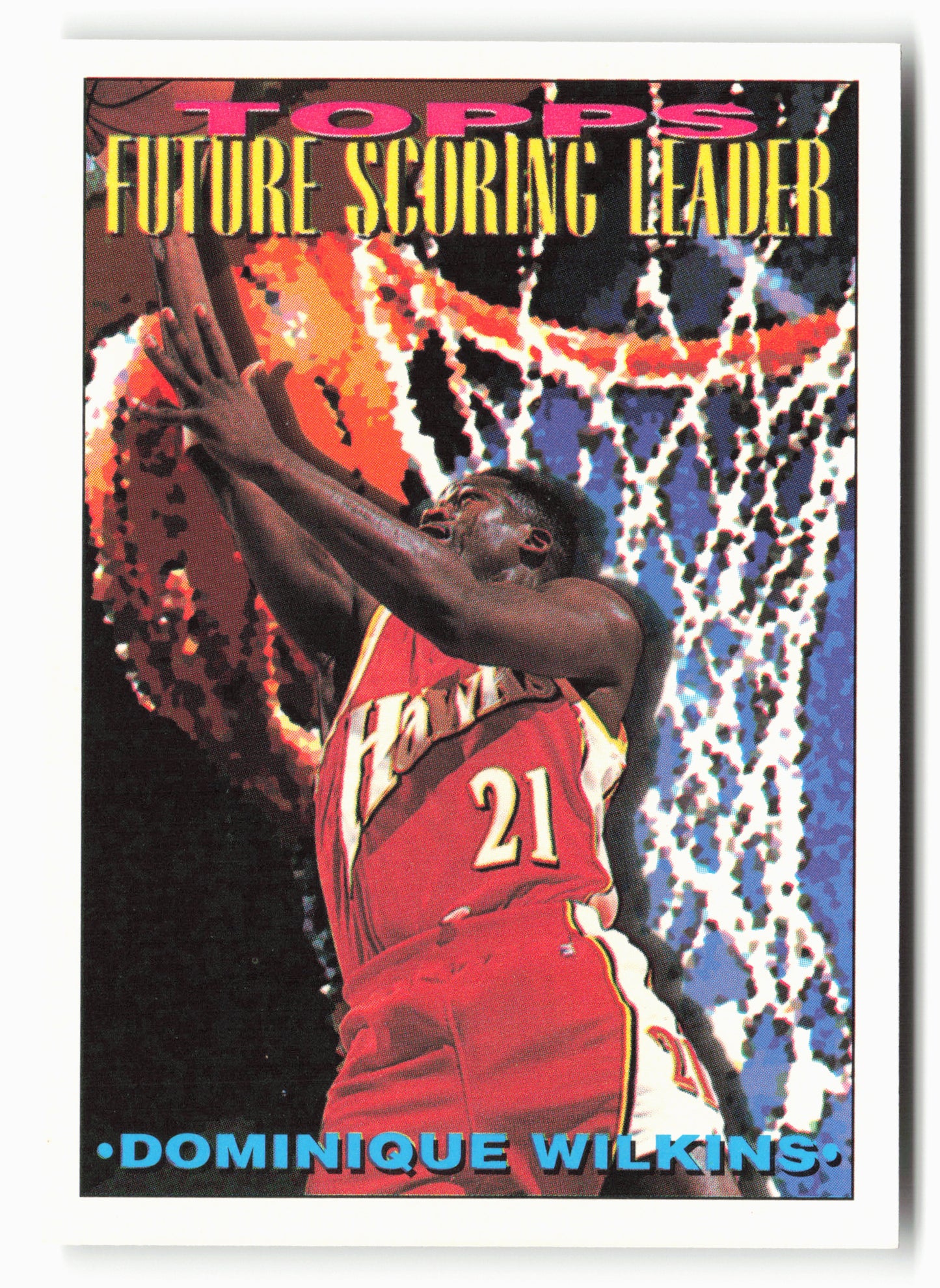 1993-94 Topps #392 Dominique Wilkins NM 1