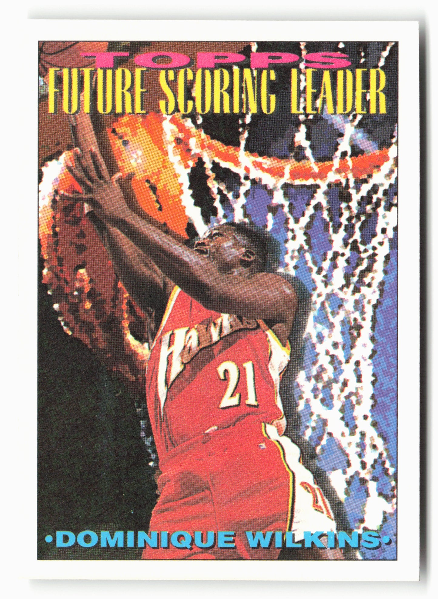 1993-94 Topps #392 Dominique Wilkins NM 3