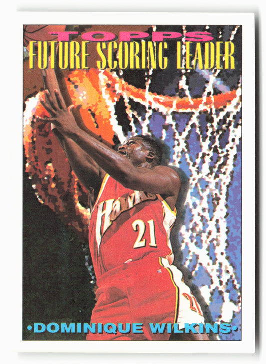 1993-94 Topps #392 Dominique Wilkins NM 3