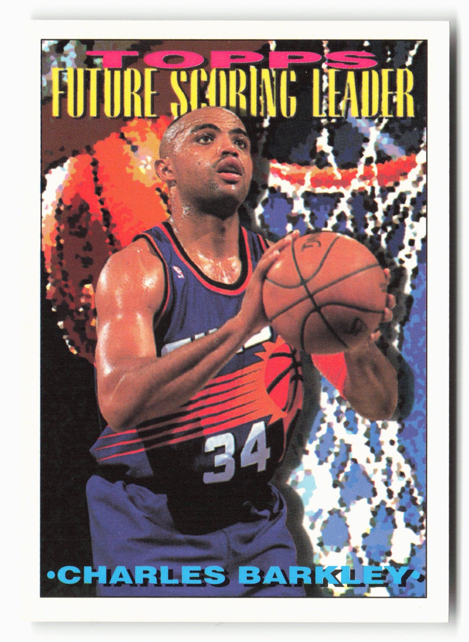 1993-94 Topps #393 Charles Barkley NM