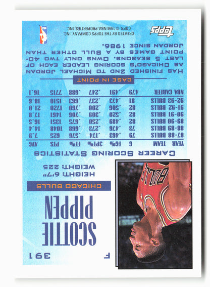 1993-94 Topps #391 Scottie Pippen NM 1