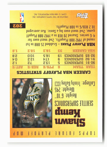 1993-94 Topps #202 Shawn Kemp NM