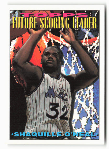 1993-94 Topps #386 Shaquille O'Neal NM