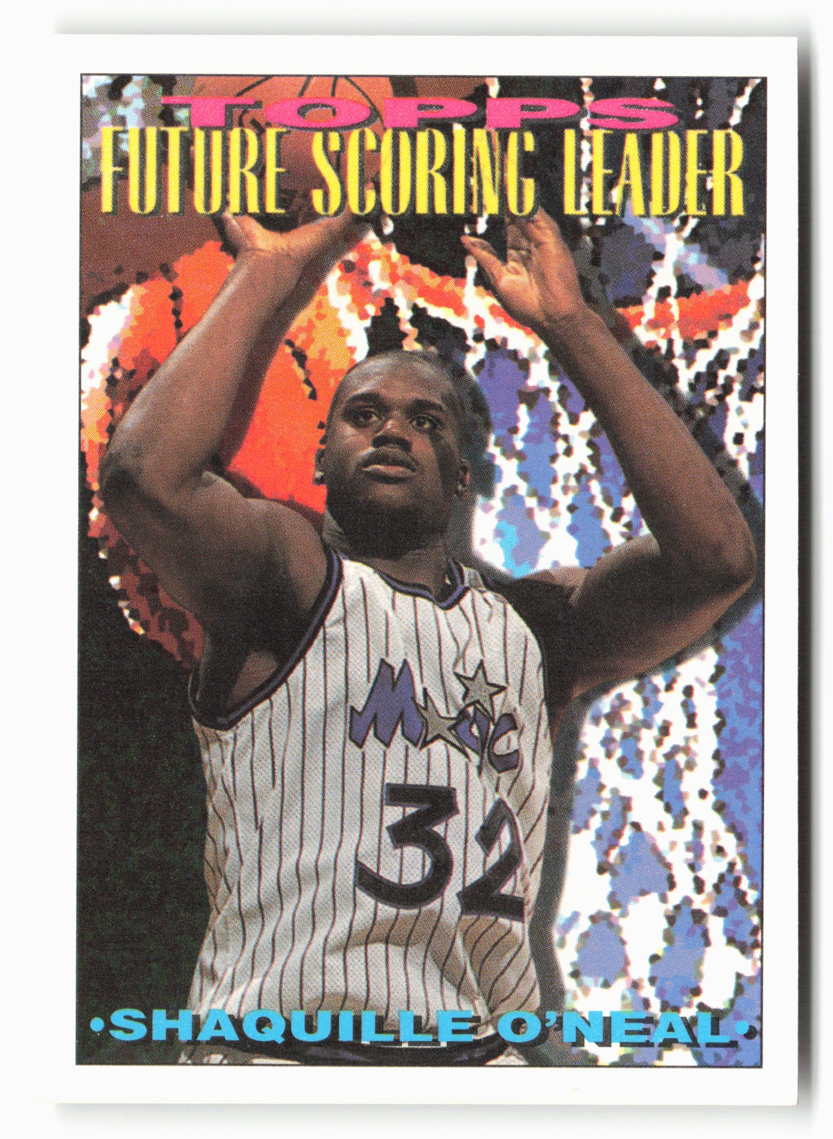 1993-94 Topps #386 Shaquille O'Neal NM 1