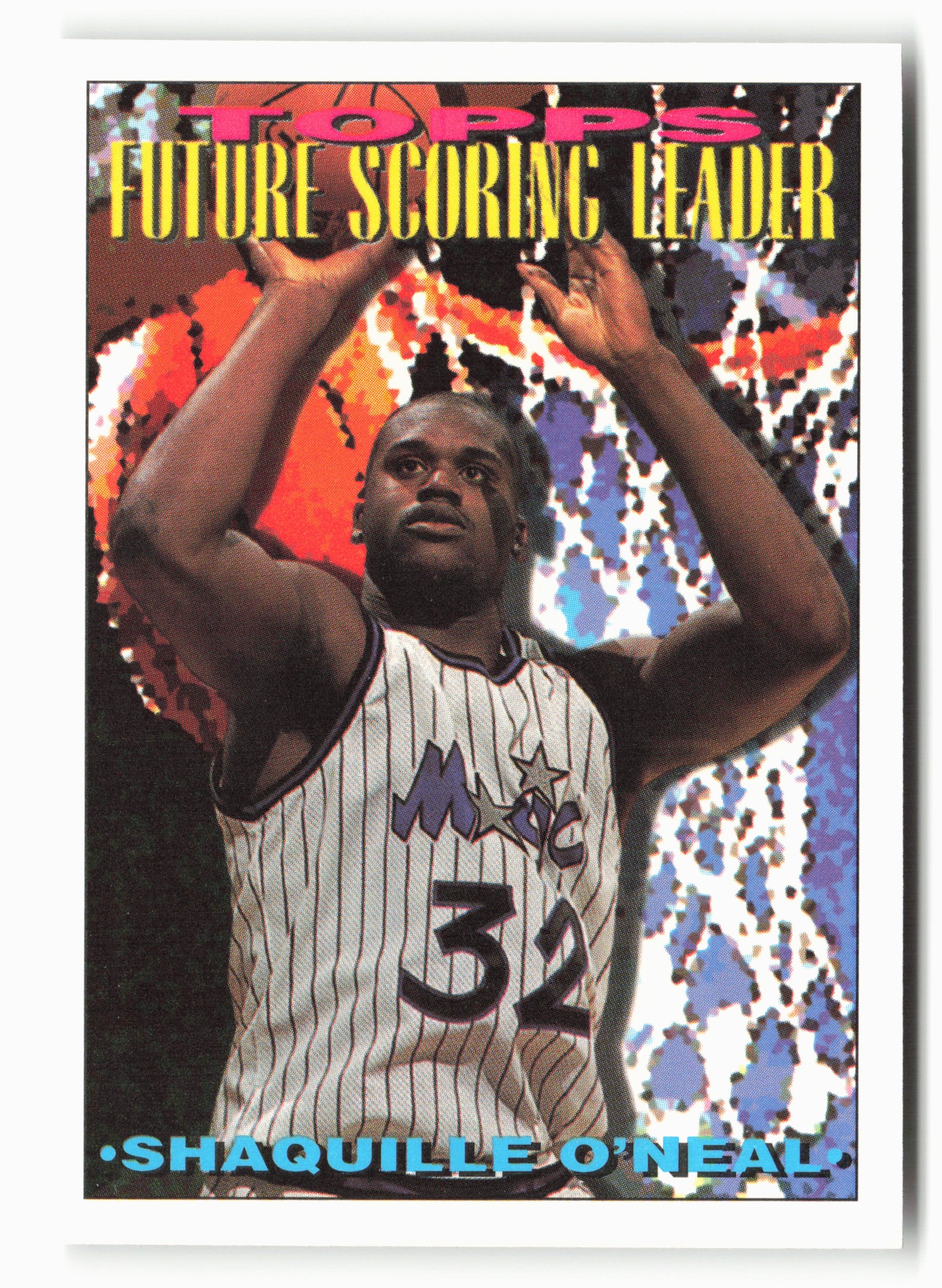 1993-94 Topps #386 Shaquille O'Neal NM 2