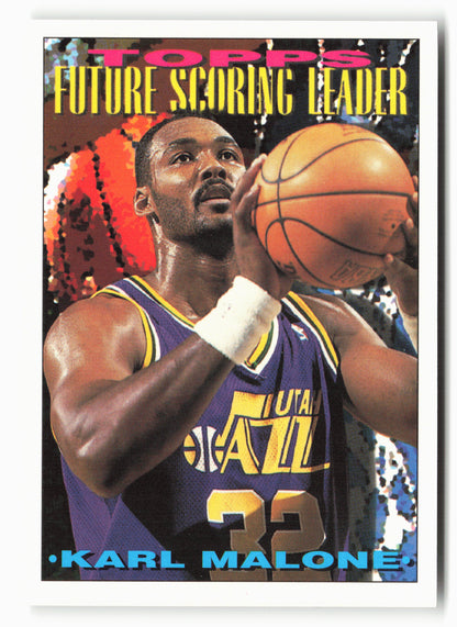 1993-94 Topps #389 Karl Malone NM 1