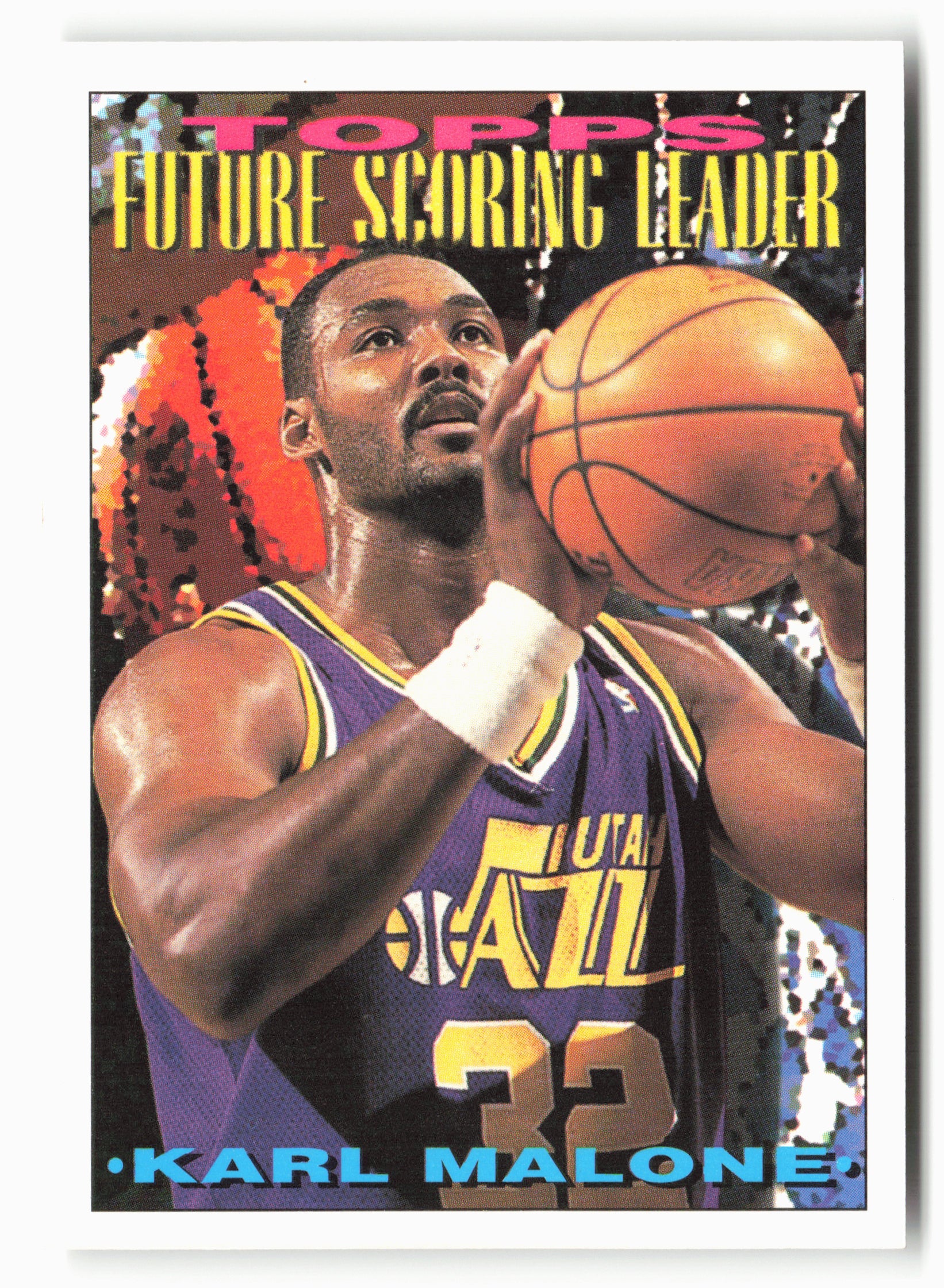 1993-94 Topps #389 Karl Malone NM 2
