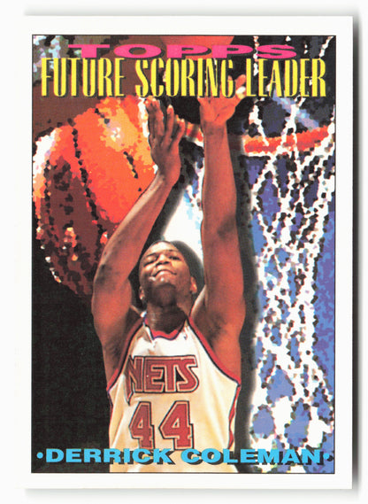 1993-94 Topps #388 Derrick Coleman NM 2