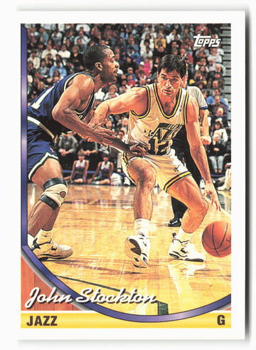 1993-94 Topps #356 John Stockton