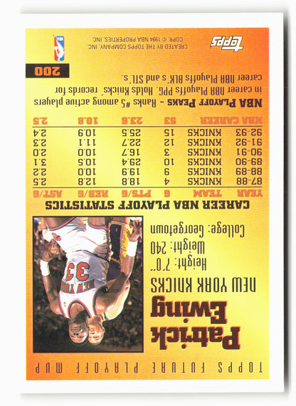 1993-94 Topps #200 Patrick Ewing NM 6