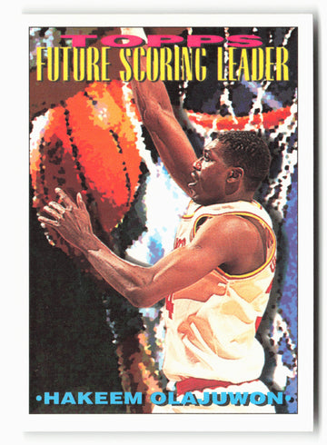 1993-94 Topps #385 Hakeem Olajuwon NM 4