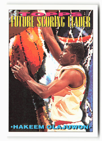 1993-94 Topps #385 Hakeem Olajuwon NM 6