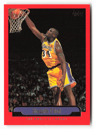 1999-00 Topps #23 Shaquille O'Neal