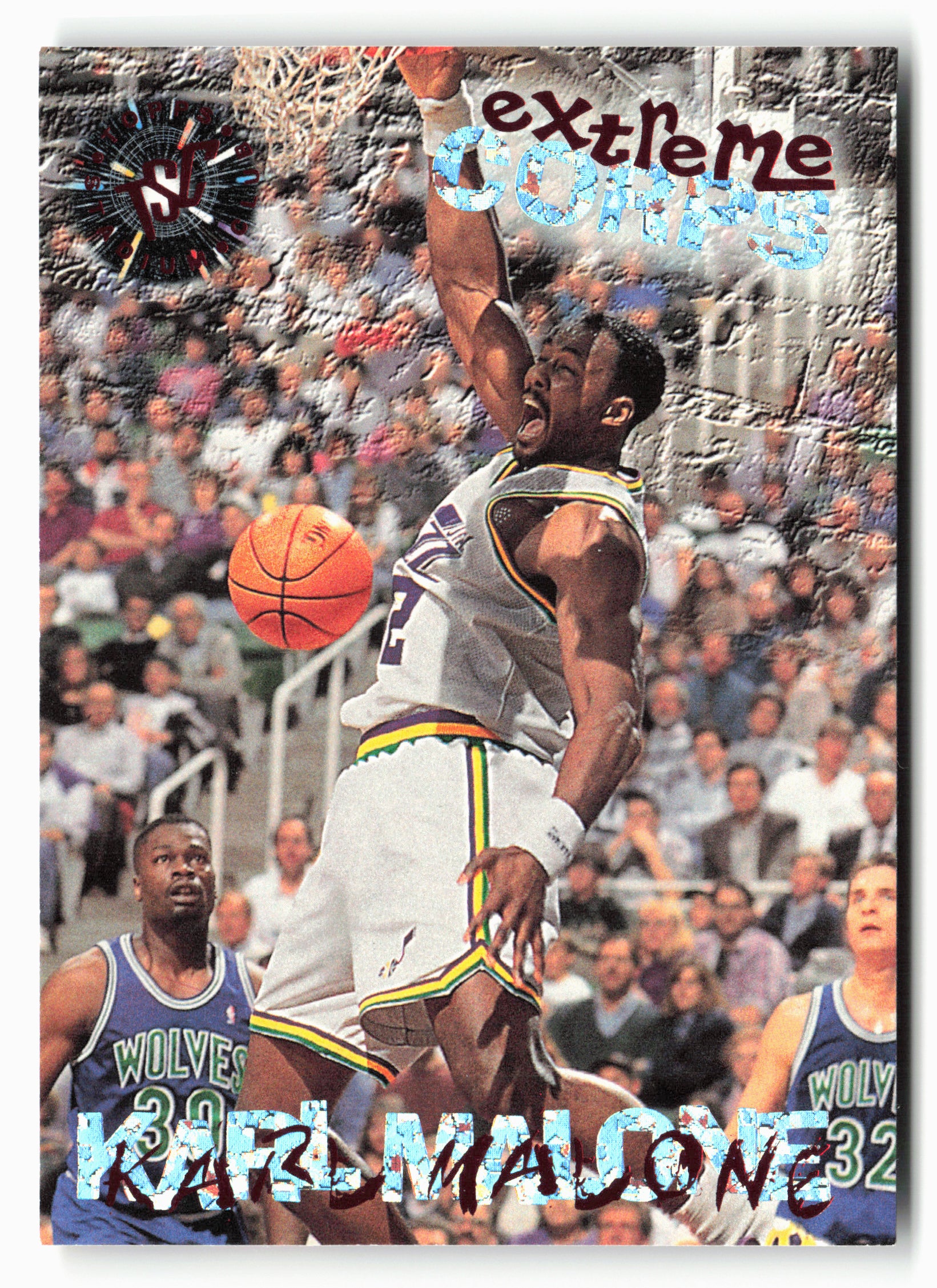 1995-96 Stadium Club #127 Karl Malone Members Only NM