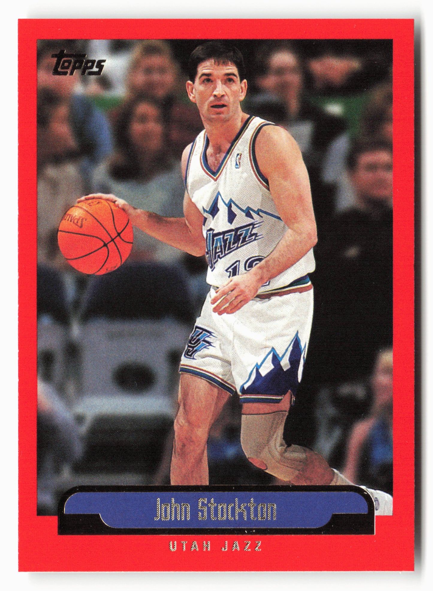 1999-00 Topps #25 John Stockton NM