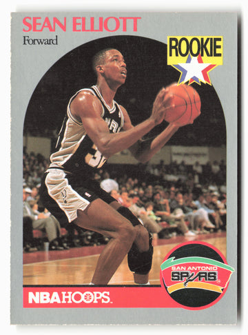 1990-91 Hoops #267 Sean Elliott