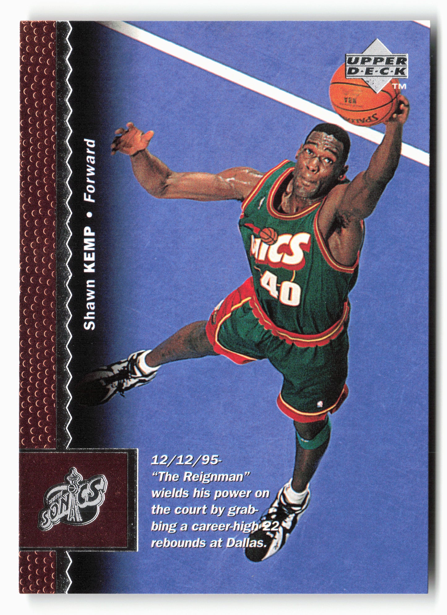 1996-97 Upper Deck #114 Shawn Kemp NM