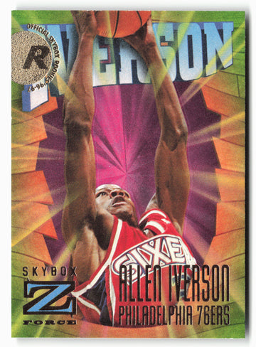 1996-97 SkyBox Z-Force #151 Allen Iverson