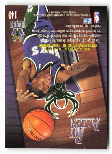1996-97 SkyBox Z-Force #140 Ray Allen