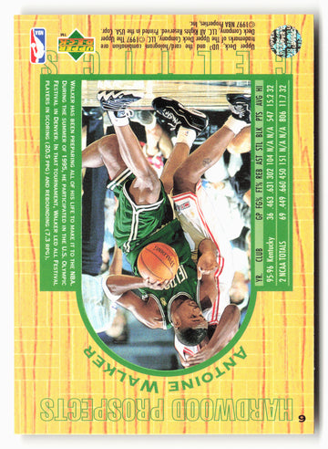 1996-97 Upper Deck UD3 #6 Antoine Walker
