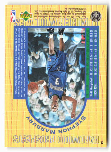 1996-97 Upper Deck UD3 #2 Stephon Marbury