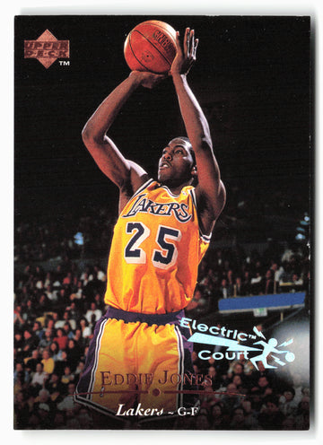 1995-96 Upper Deck #1 Eddie Jones Electric Court