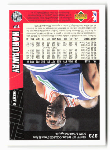 1996-97 Collector's Choice #273 Tim Hardaway
