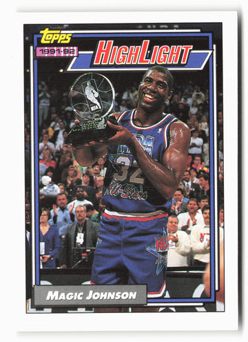 
1992-93 Topps #2 Magic Johnson