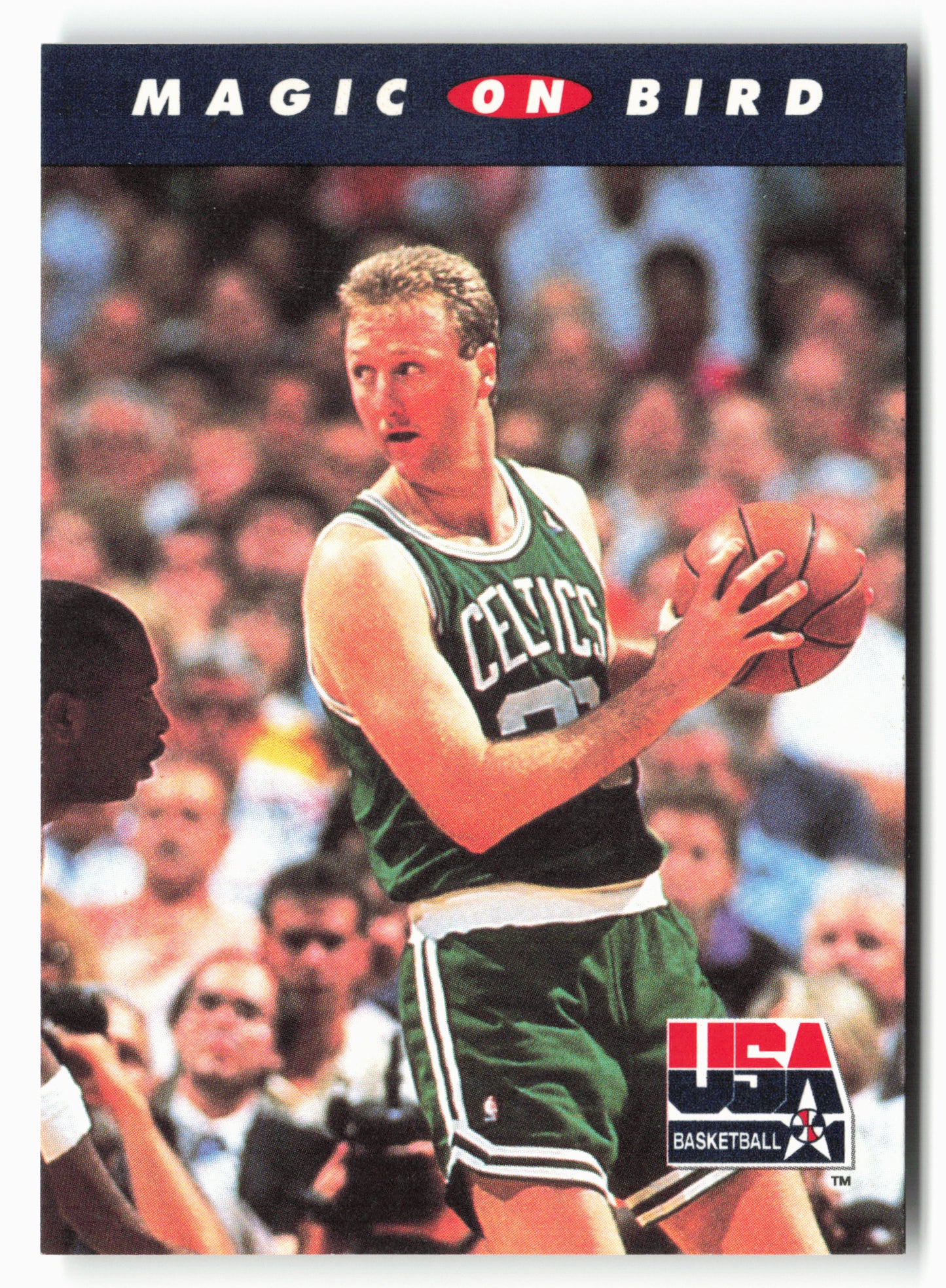 1992 SkyBox USA #102 Magic on Bird