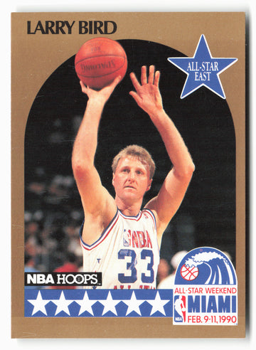 1990-91 Hoops #2 Larry Bird