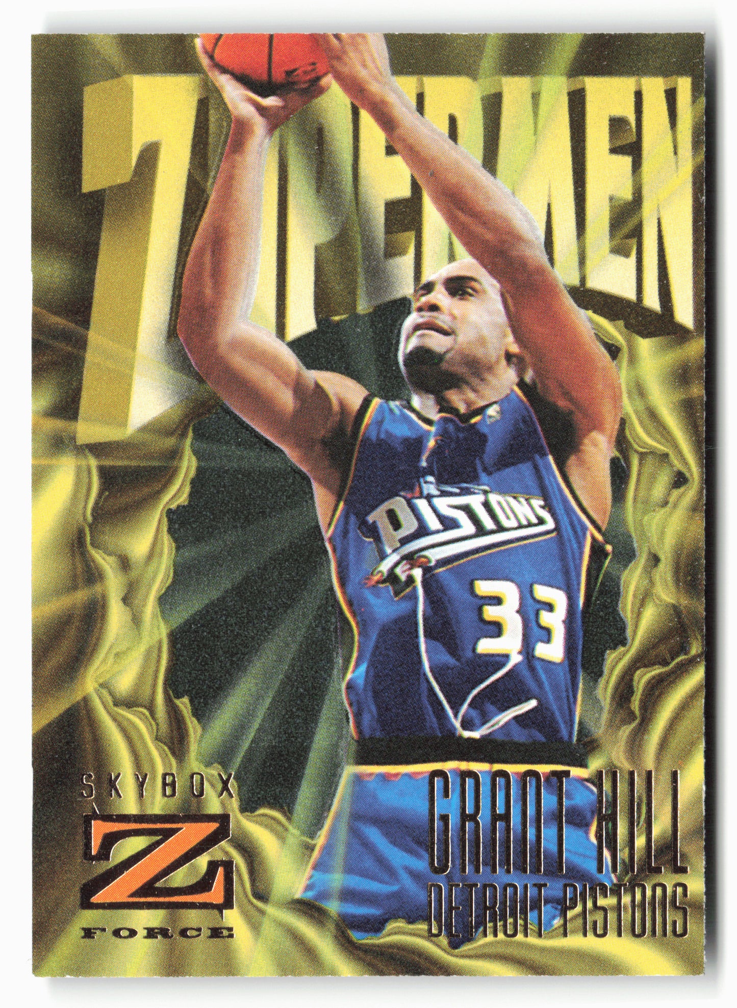 1996-97 SkyBox Z-Force #175 Grant Hill