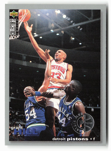 1995-96 Collector's Choice #33 Grant Hill Player's Club