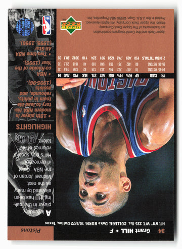 1996-97 Upper Deck #34 Grant Hill