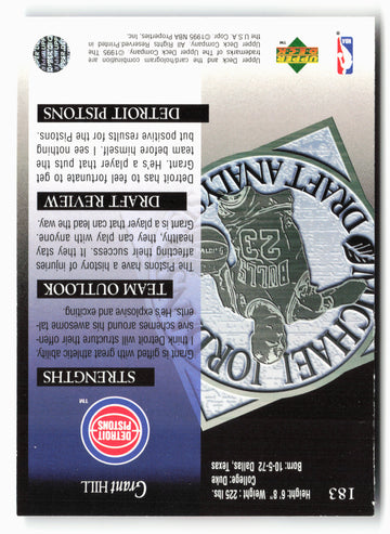 1994-95 Upper Deck #183 Grant Hill