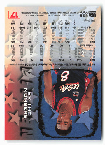 1996 Fleer USA #17 Scottie Pippen
