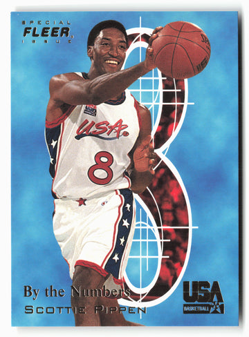 1996 Fleer USA #17 Scottie Pippen