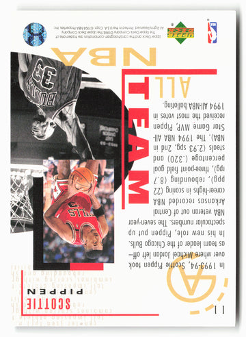1994-95 Upper Deck #11 Scottie Pippen