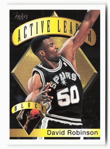 1995-96 Topps #5 David Robinson