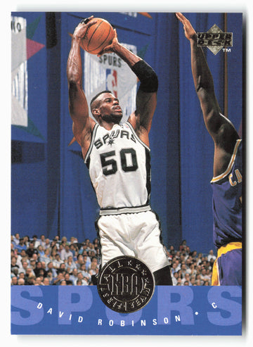 1995-96 Upper Deck #168 David Robinson