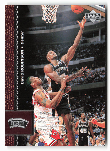 1996-97 Upper Deck #112 David Robinson