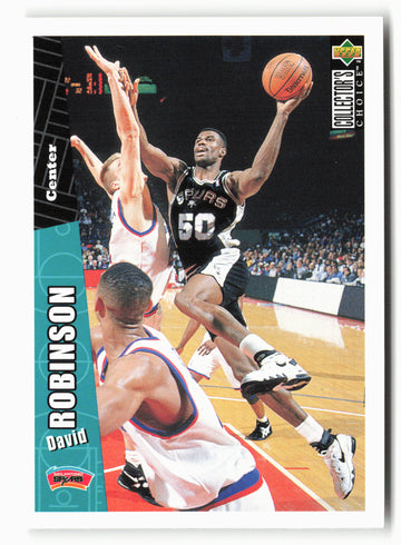 1996-97 Collector's Choice #329 David Robinson